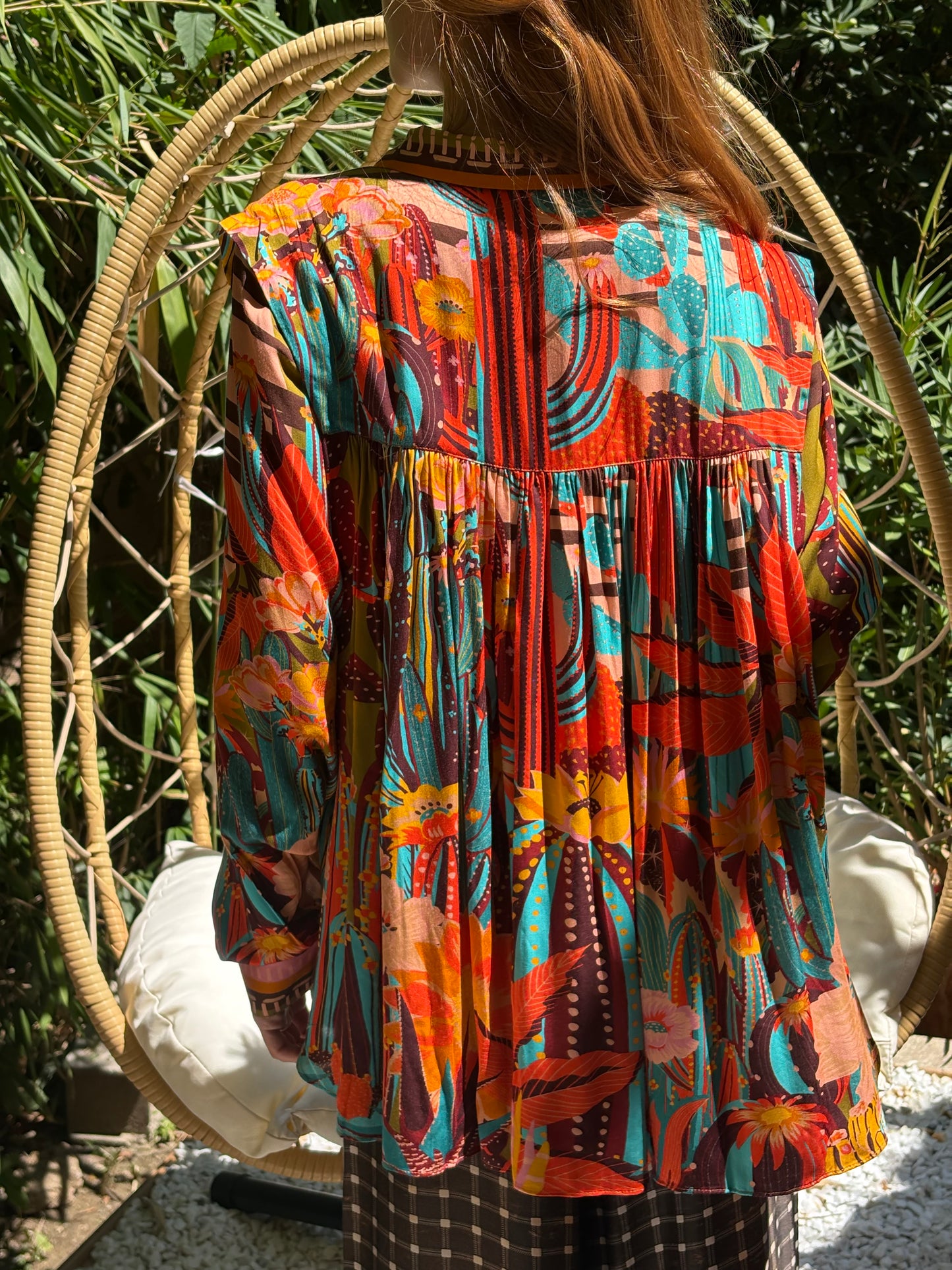 WILD- Chemise Meline Cactus