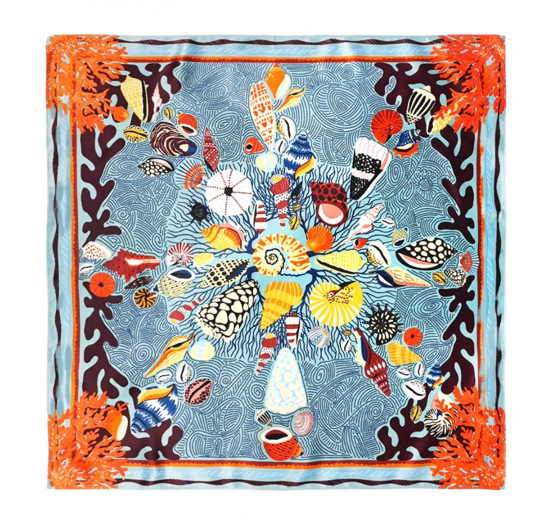 Wild- Mini Foulard corail