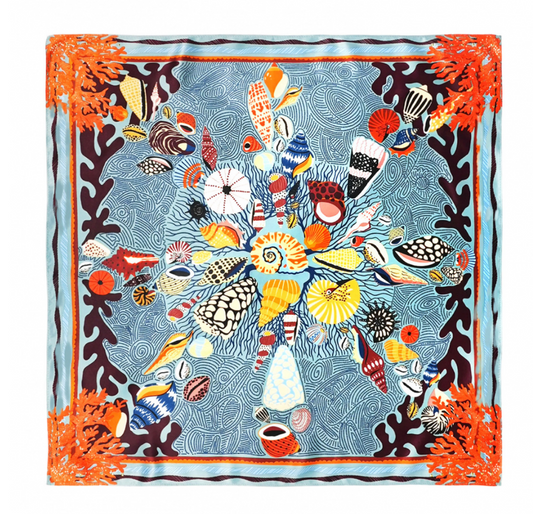 Wild- Mini Foulard corail