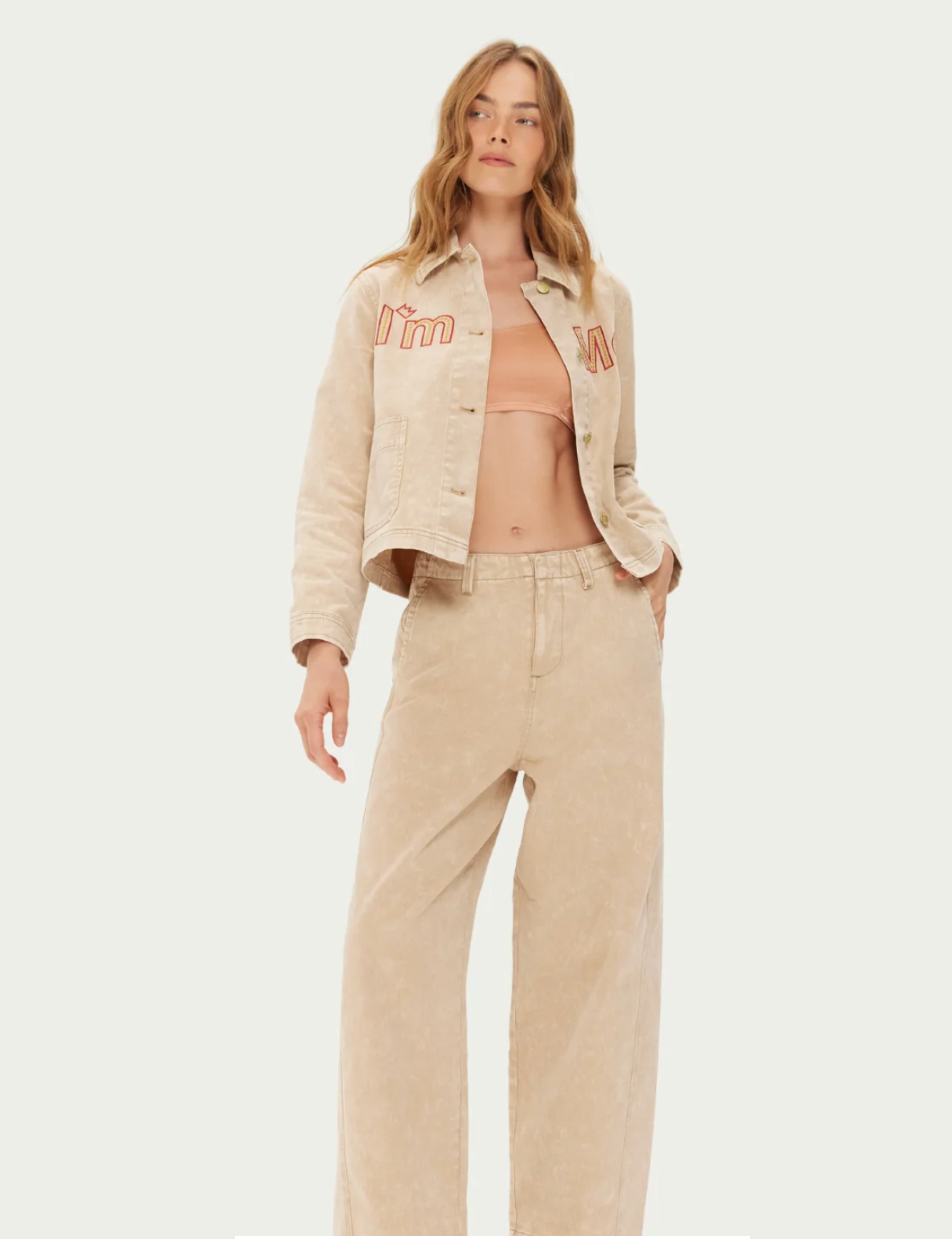 ME369- VESTE GRACE STONES