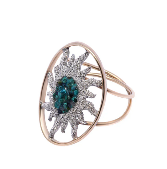 LSONGE- Bague soleil GM