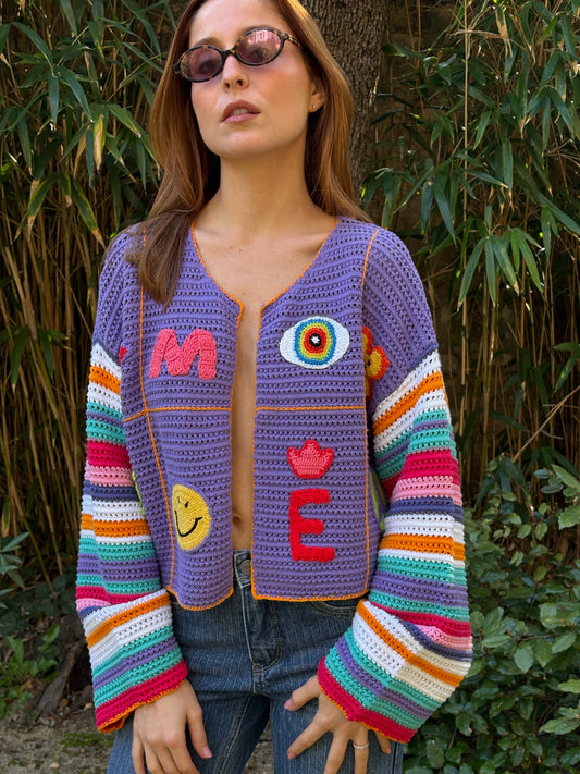 ME369-cardigan Ibiza