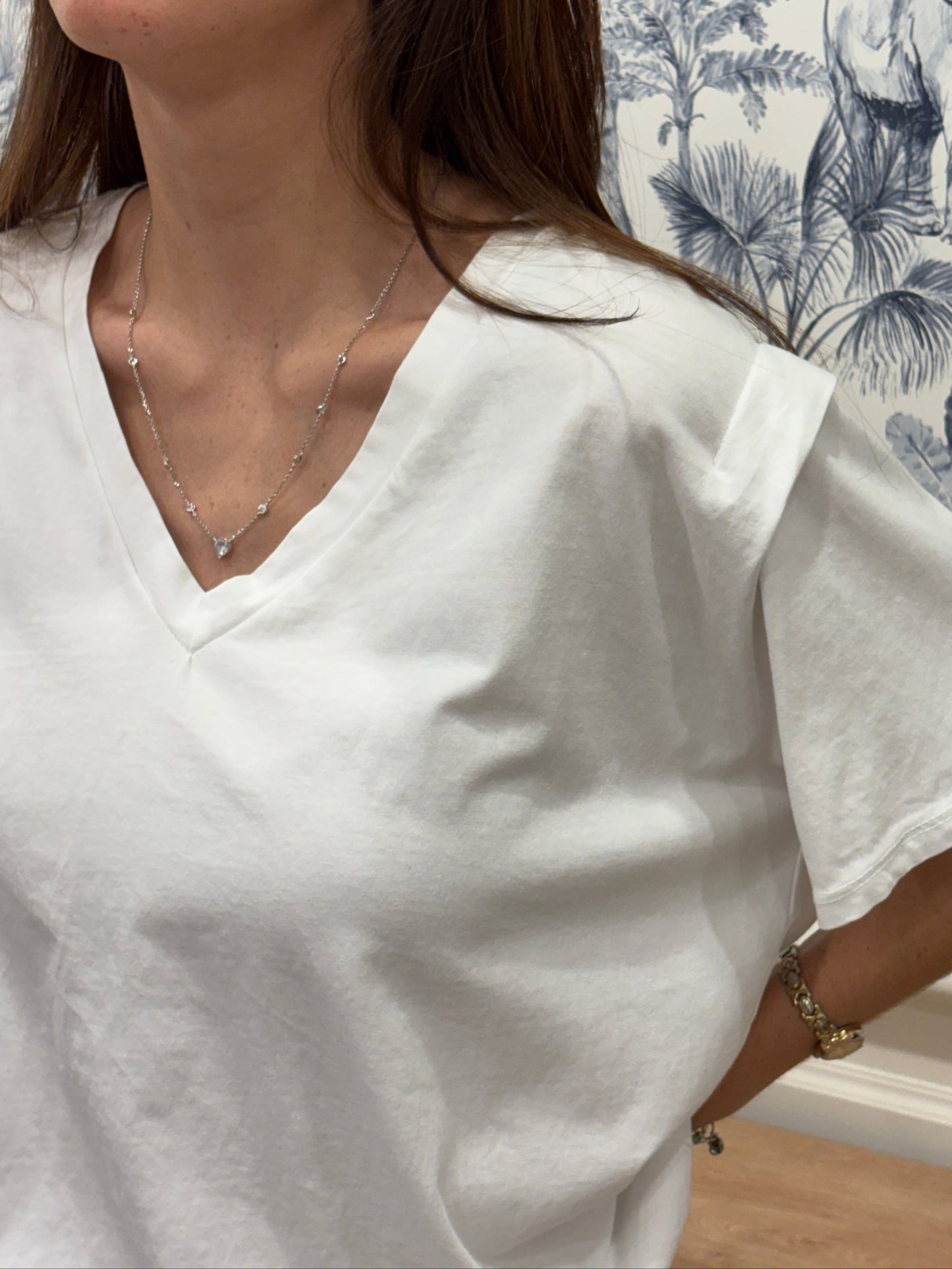 T-shirt Céline - Col V