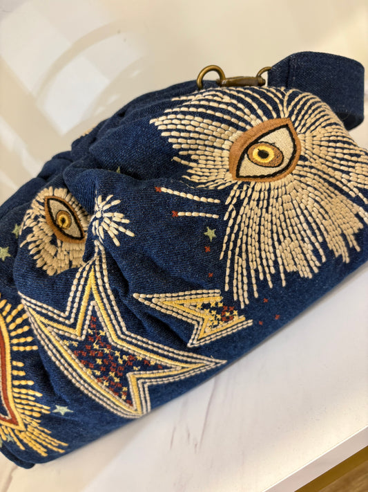 SISTA PARIS - Uniq big denim Cosmic