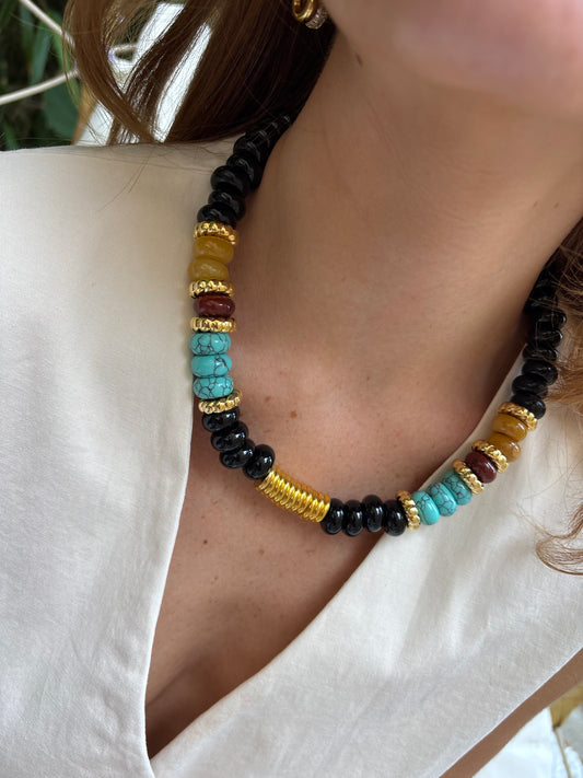 Collier Zélie Turquoise