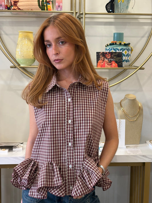 Chemise Tulipe Carreau
