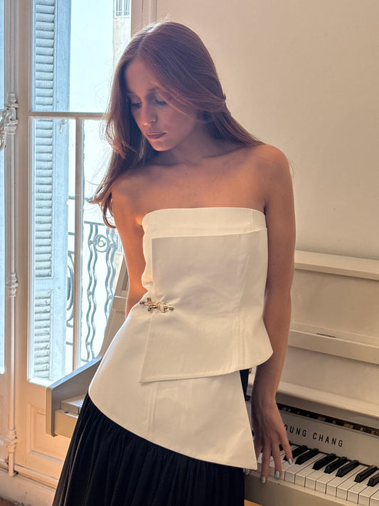 Bustier Necked