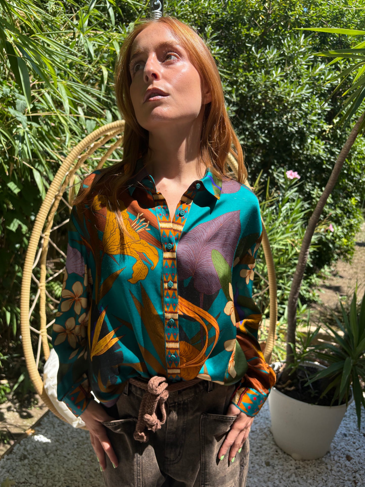 WILD- Chemise Bonaventure petal