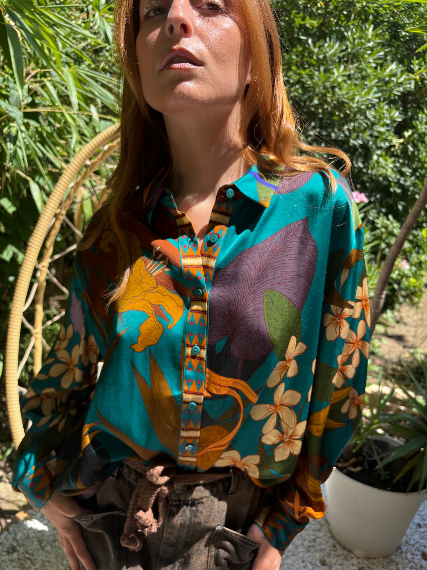 WILD- Chemise Bonaventure petal