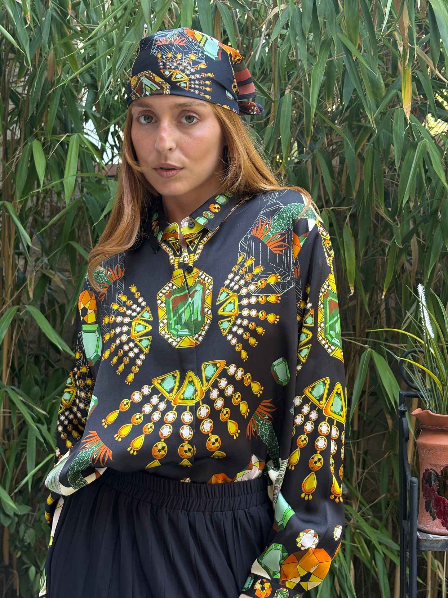 WILD- Chemise Bonaventure Diamonds
