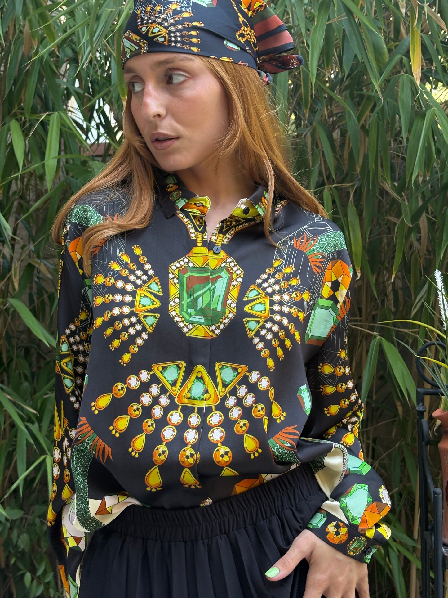 WILD- Chemise Bonaventure Diamonds